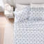 Ensemble de draps ultra-doux en microfibre à ourlet à volants et poches profondes-138647394-138647388