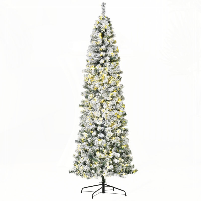 Sapin de Noël artificiel mince 7,5 pi, H 7,5 pi