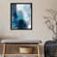 «Crowland Aqua Abstract I» par Amy Lighthall, reproduction d'art sur papier encadrée-1205842285-1205842282