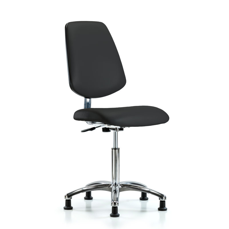 Chaise de travail, Vinyle noir antistatique, Patins antistatiques