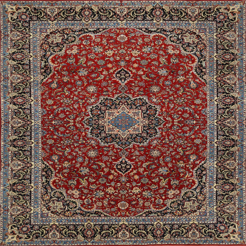 Hawwa Oriental Indoor Rug, Round 4'