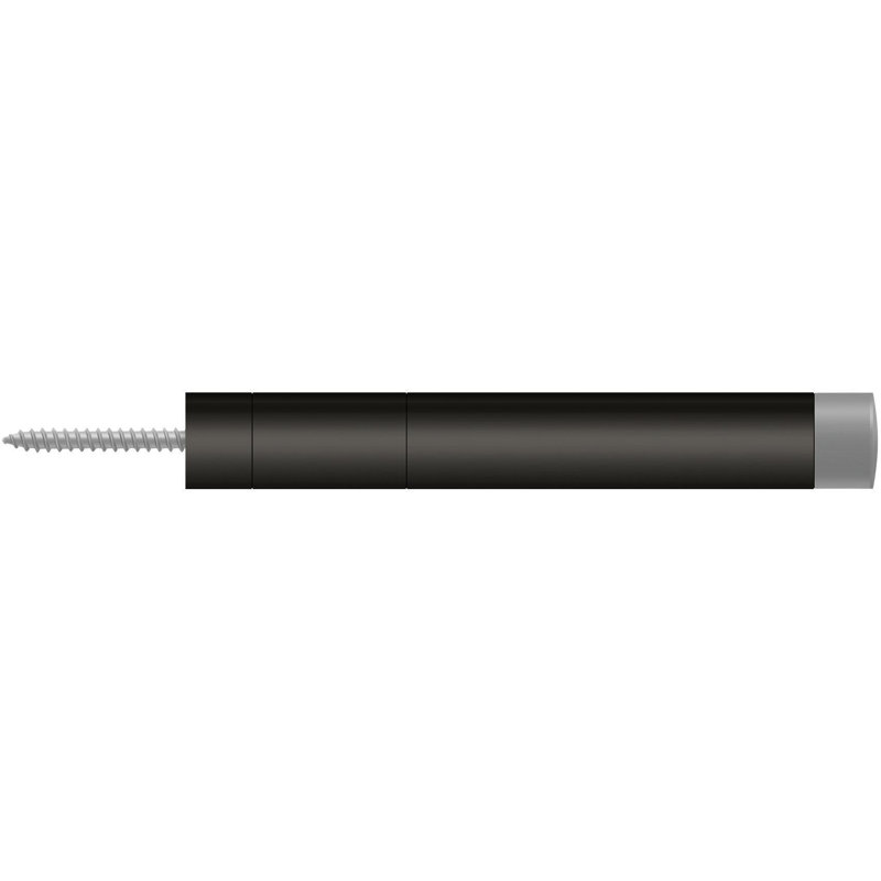 Deltana BDS450U10B Extension Baseboard Door Bumper, Solid Brass in Oil-rubbed Bronze, Oil Rubbed Bronze