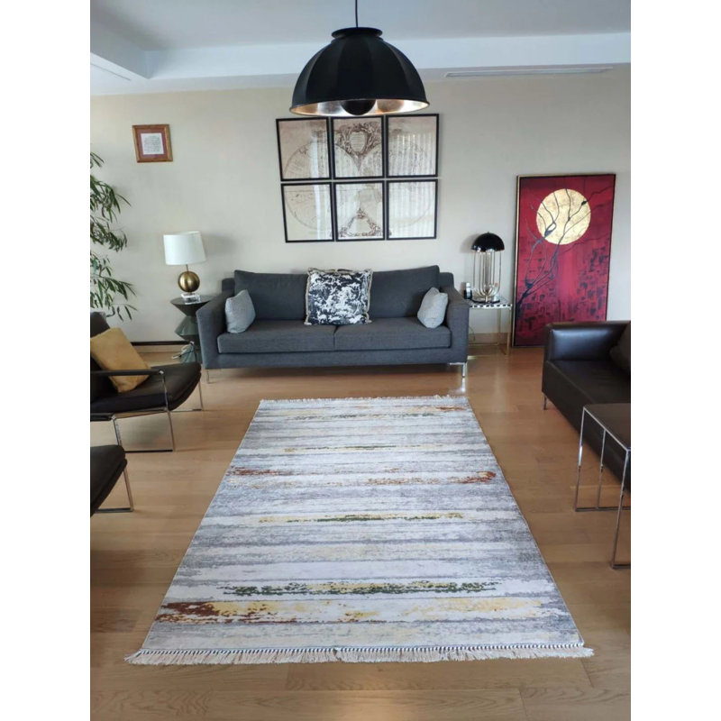 Tapis Masanao avec envers antidérapant, Rectangle 5 pi 11 po x 11 pi 6 po