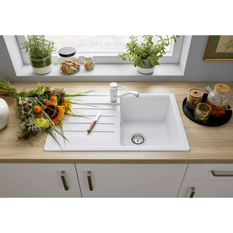 LEGRA Family Inset Kitchen Sink, Volcano Grey