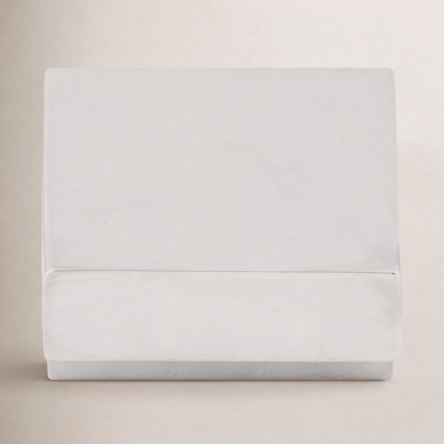 Square 1" Cabinet Knob, Polished Chrome