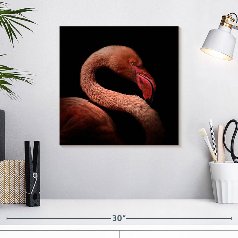 Brampt Flamingo Charm, 16" H x 16" W