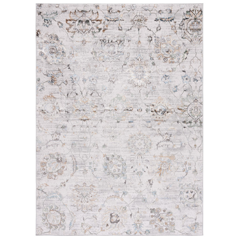 Bel Air Performance Floral Rug, Rectangle 8' x 10'