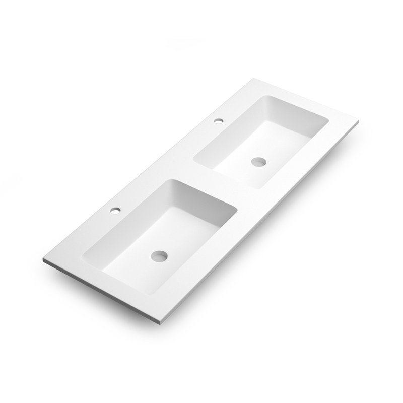 DAX Mara 18.1'' Matte White Bathroom Sink