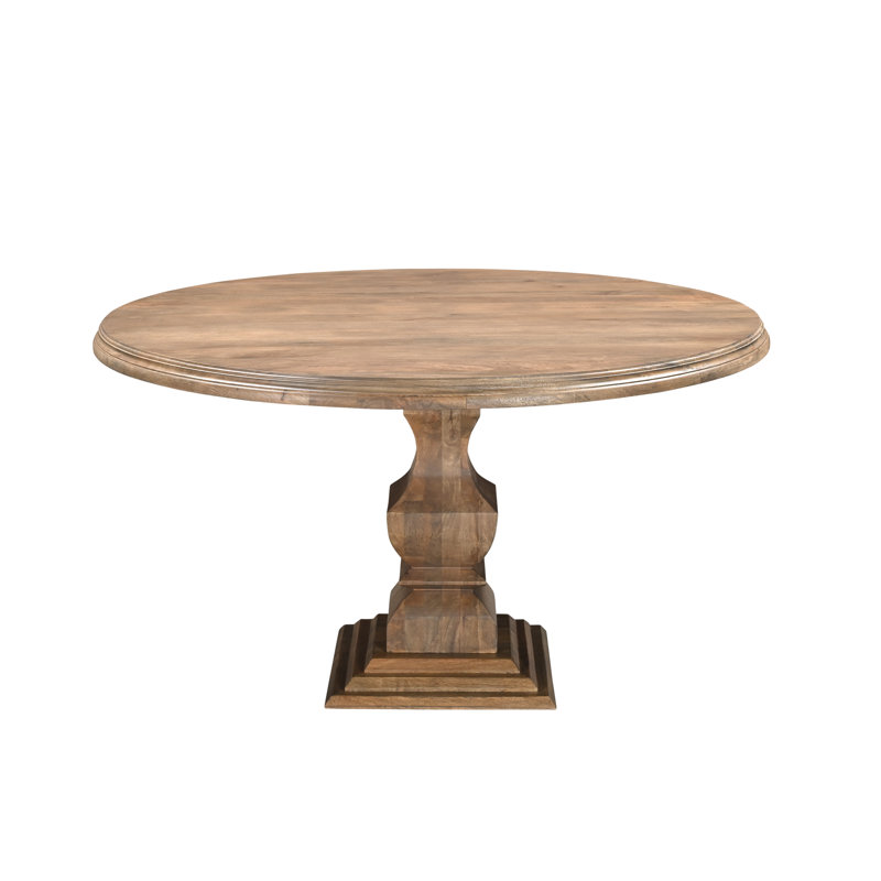 Josiane Round Solid Wood Dining Table
