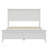 Platform Bed Frame with Upgraded Headboard & Footboard - White-577823590