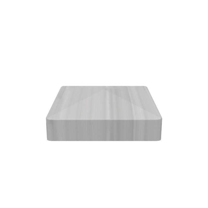 Driftwood Gray Vinyl Pyramid Fence Post Cap, 5 in. x 5 in.