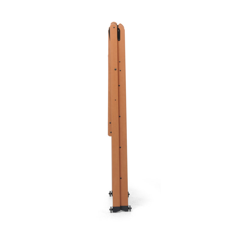 5 - Step Wood Small Step Ladder, Walnut
