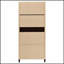 Armoire d'appoint 2 tiroirs Tabac