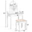 Ensemble coiffeuse et tabouret Pritchett-28962480