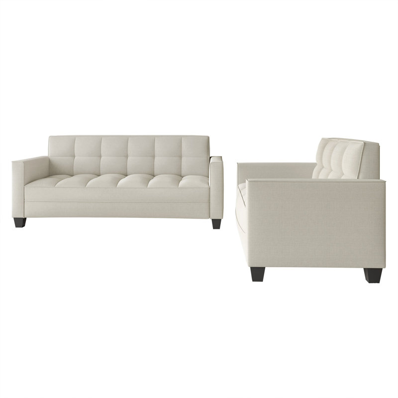 Ensemble de canapé 2 pièces Olivia, Beige