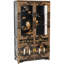 Black Lacquer China Cabinet - Royal Ladies
