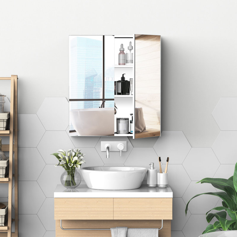 Bathroom Mirrored Cabinet
