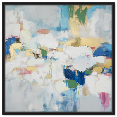 Art Remedy Soft Color Abstracts Canvas Breath of Color I