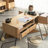 Solid Wood Top Single Coffee Table