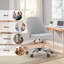 Chaise de bureau sans accoudoirs avec roulettes-1515503642