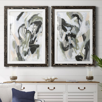 " Electron Net I " 2 - Pieces Painting Print