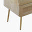 Table de chevet 2 tiroirs Sykeston