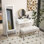 HOMCOM Freestanding Dressing Mirror 148x47cm Adjustable Angle Frame