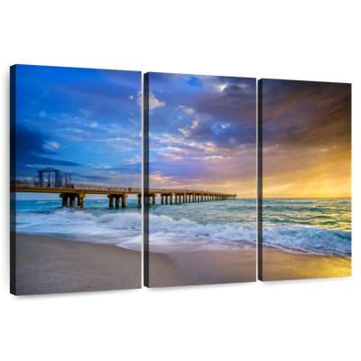 Nicci Powerful Sunrise Pier Miami SOFL