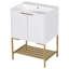 Ensemble de meuble-lavabo simple 24,01 po avec plateau