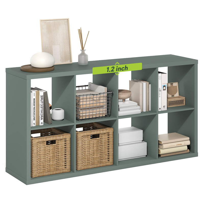 Bibliothèque Arlton, (3 feuilles) H 43,98 po x l 15,87 po x P 14,57 po, Vert