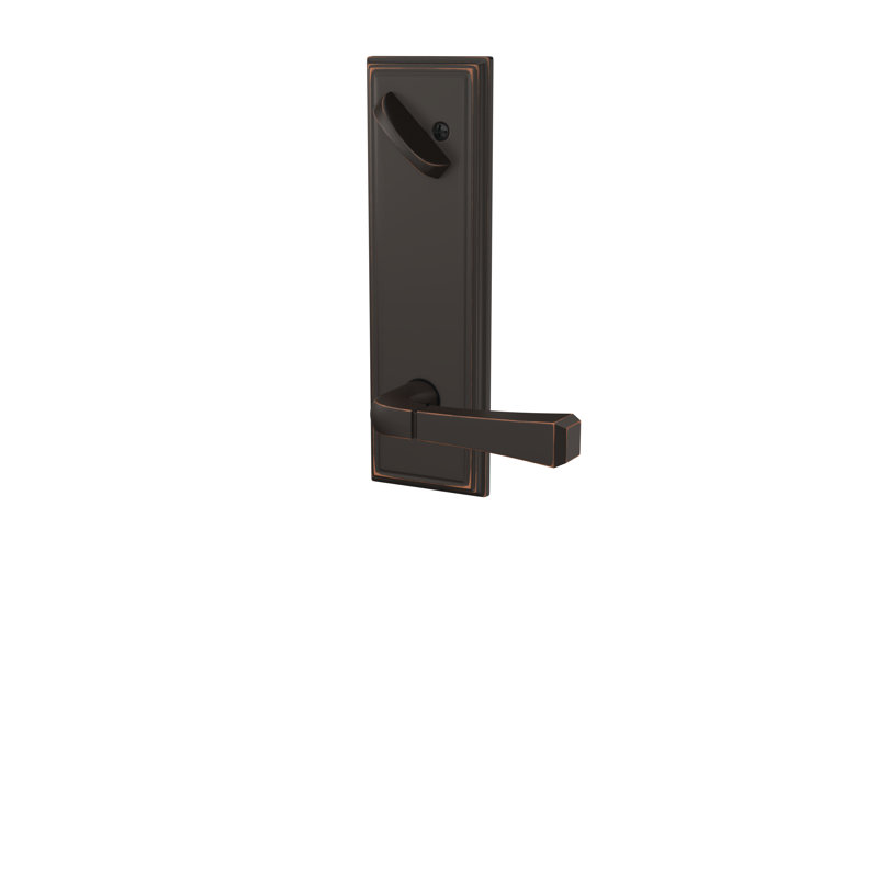 Rivington Exterior Lever Set (Interior Portion Sold Separately), Aged Bronze