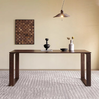 The classic black walnut dining table