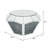 Aceon Coffee Table in Mirrored
