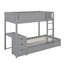 Lit superposé avec lit gigogne, rangement et bureau-568680861-568680858