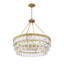 Luminaire suspendu en laiton chaud Savham House Windham 6 lumières-1328234853-1251443460