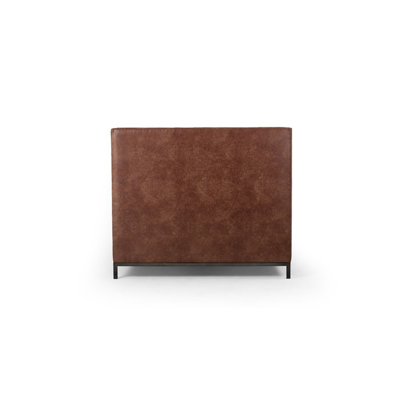 Newhall Upholstered Wingback Bed, King