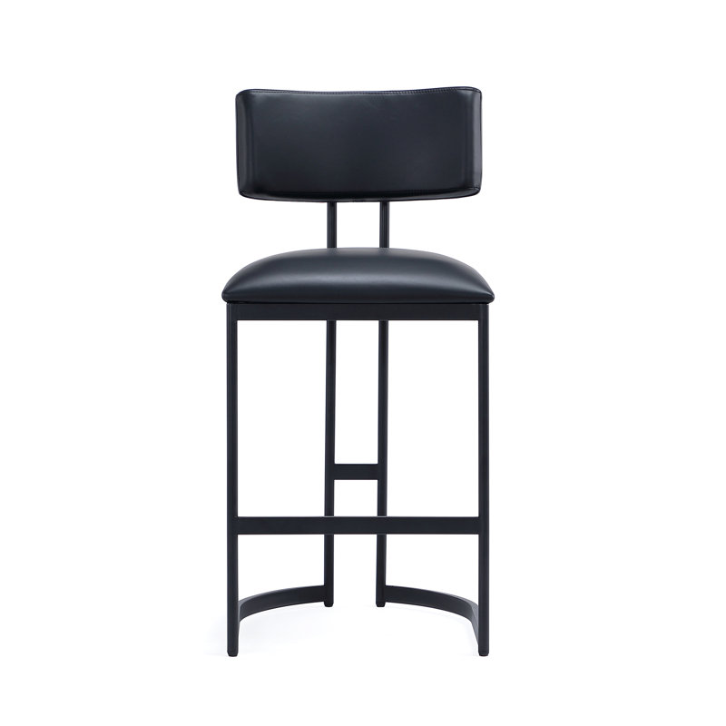 Tabouret de bar Juno, Tabouret de bar (siège d'une hauteur de 30 po), Noir