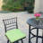 Aluminum 3-Piece Patio Bar Set with 30'' Round Counter Height Bar Table-1704832462