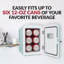 Nostalgia Retro 0.14 cu. ft. Countertop Mini Fridge-45577065
