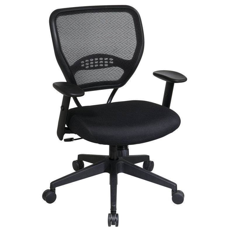 Chaise de travail SPACE Deluxe, Filet noir