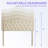 Altizer Upholstered Linen Panel Headboard-623600562-623600566