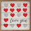 Love You Hearts - blanc délavé-2141064284