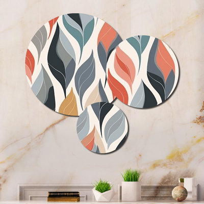 Abstract Wall Decor on Metal