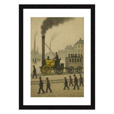 Abeline Single Picture Frame Print