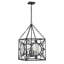 Hubbs 4 lumières Balfour en noir mat-986886225