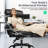 Ergonomic Executive Chair with Footrest and Flip-Up Arms,For Gaming Rooms, Offices, and Meeting rooms-1362444965-1363452469