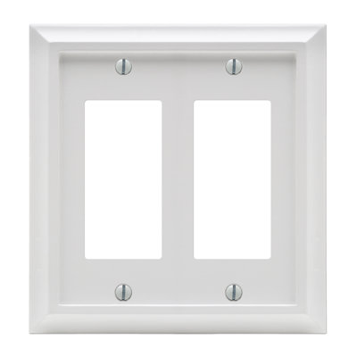 Deerfield 2-Gang Rocker Wall Plate