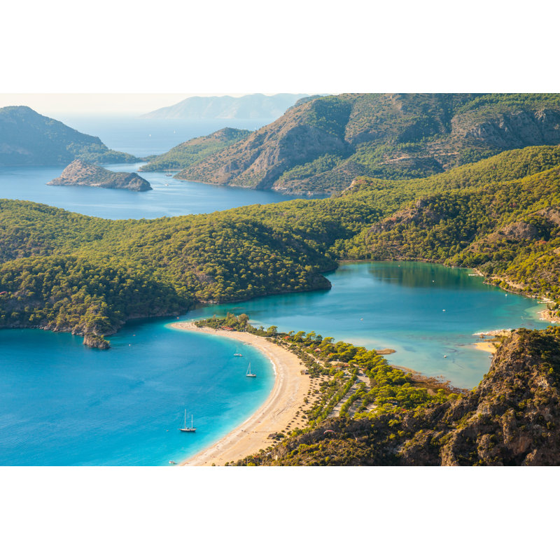 Oludeniz Lagoon - Wrapped Canvas Print, 30cm H x 46cm W x 3.8cm D