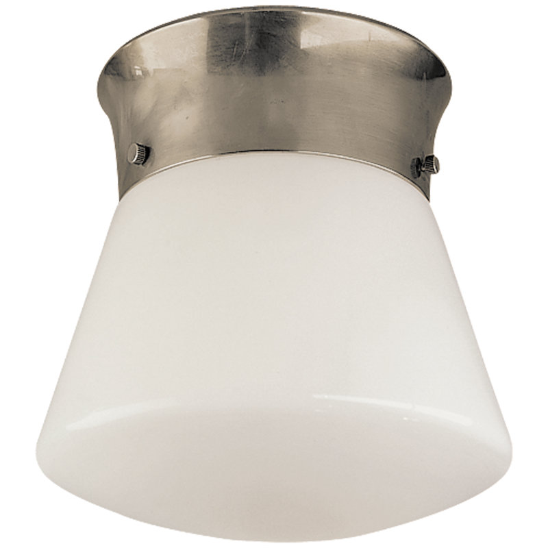 Thomas O'Brien Perry Ceiling Light, Antique Nickel