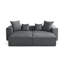 4-Piece Upholstered Corduroy Modular Sectional Sofa with Movable Ottoman – Fully Compressed, No Assembly Required-1717635325